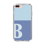 Slim Protection Case［ Original - initial two tone - B blue ］