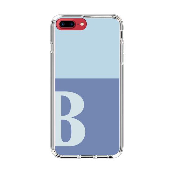 Slim Protection Case［ Original - initial two tone - B blue ］