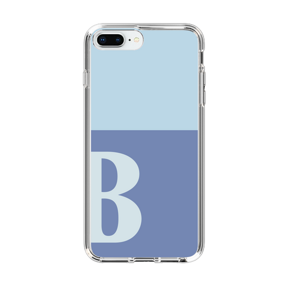 Slim Protection Case［ Original - initial two tone - B blue ］