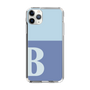 Slim Protection Case［ Original - initial two tone - B blue ］