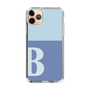 Slim Protection Case［ Original - initial two tone - B blue ］