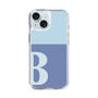 Slim Protection Case［ Original - initial two tone - B blue ］