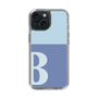 Slim Protection Case［ Original - initial two tone - B blue ］
