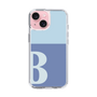 Slim Protection Case［ Original - initial two tone - B blue ］