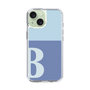 Slim Protection Case［ Original - initial two tone - B blue ］