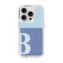 Slim Protection Case［ Original - initial two tone - B blue ］