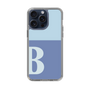 Slim Protection Case［ Original - initial two tone - B blue ］