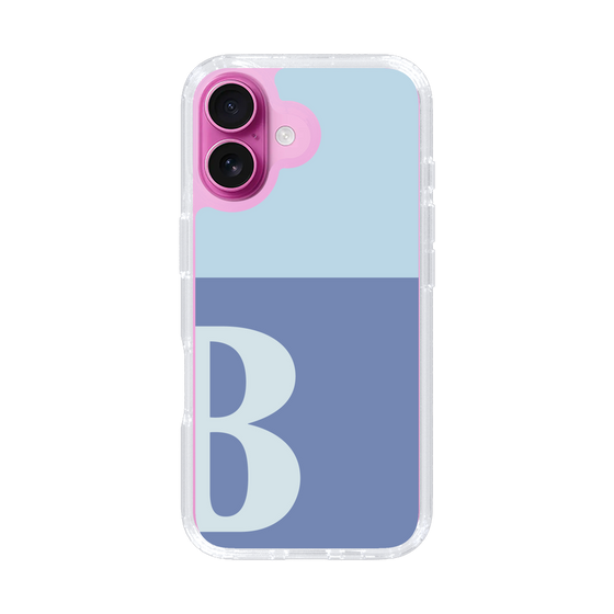 Slim Protection Case［ オリジナル - initial two tone - B blue ］