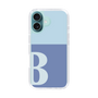 Slim Protection Case［ オリジナル - initial two tone - B blue ］
