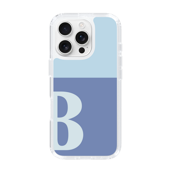 Slim Protection Case［ オリジナル - initial two tone - B blue ］