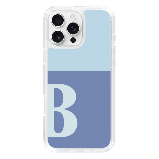 Slim Protection Case［ オリジナル - initial two tone - B blue ］