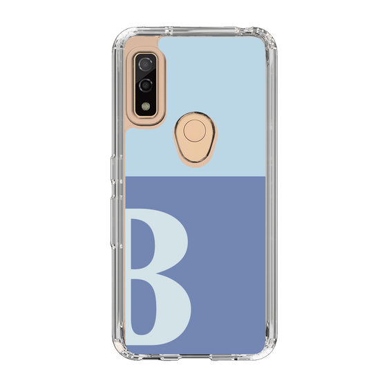 Slim Protection Case［ Original - initial two tone - B blue ］