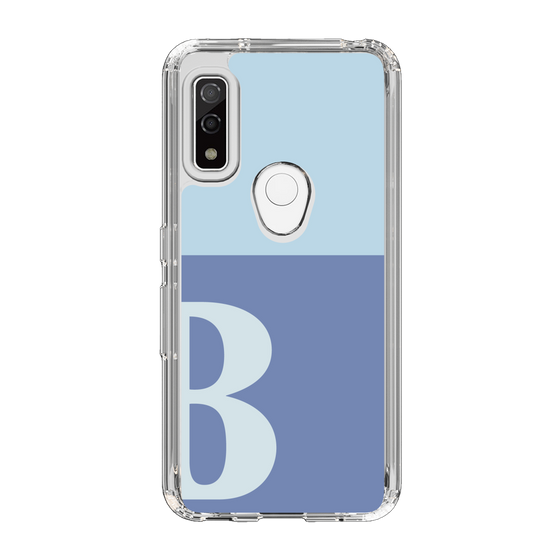 Slim Protection Case［ Original - initial two tone - B blue ］