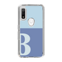 Slim Protection Case［ Original - initial two tone - B blue ］