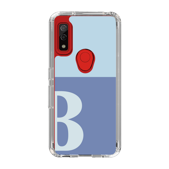 Slim Protection Case［ Original - initial two tone - B blue ］