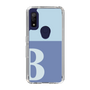 Slim Protection Case［ Original - initial two tone - B blue ］
