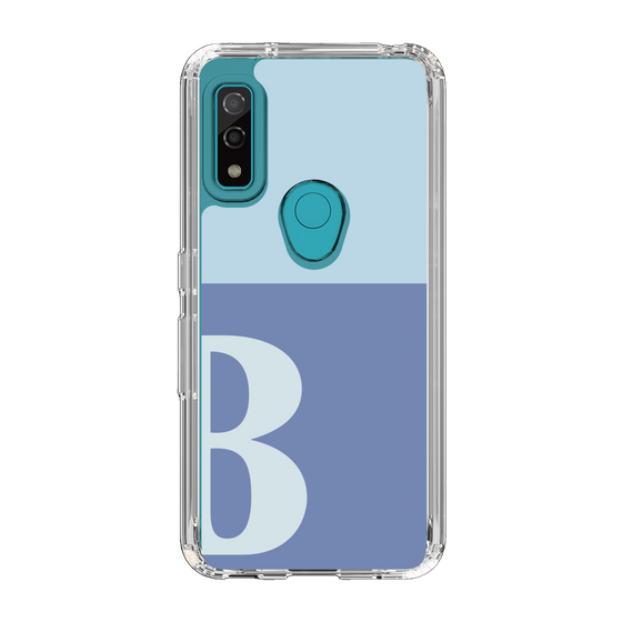 Slim Protection Case［ Original - initial two tone - B blue ］