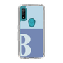 Slim Protection Case［ Original - initial two tone - B blue ］