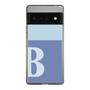 Slim Protection Case［ Original - initial two tone - B blue ］
