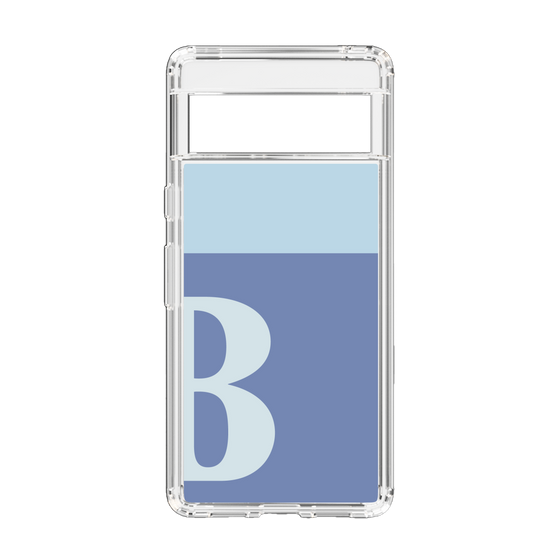 Slim Protection Case［ Original - initial two tone - B blue ］