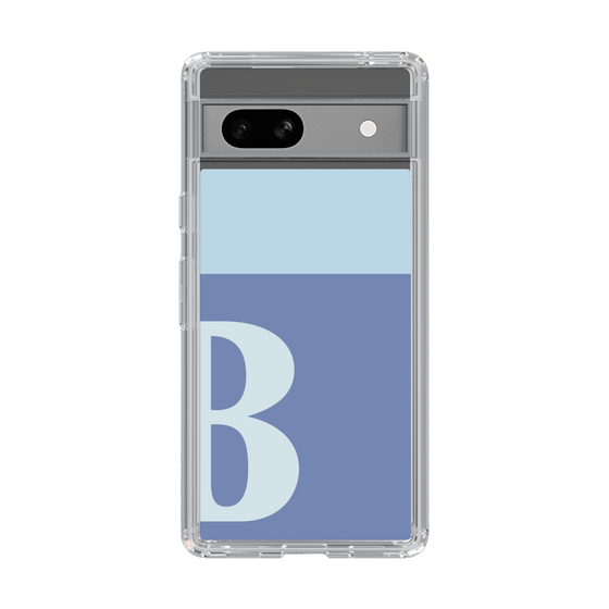 Slim Protection Case［ Original - initial two tone - B blue ］