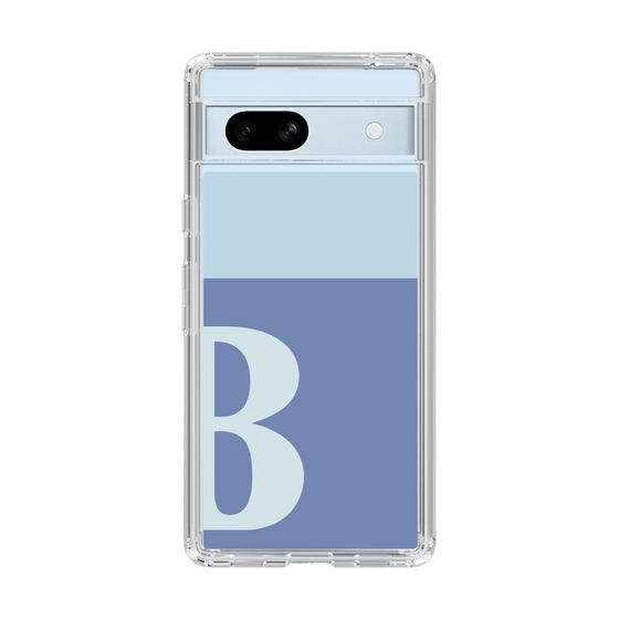Slim Protection Case［ Original - initial two tone - B blue ］