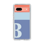 Slim Protection Case［ Original - initial two tone - B blue ］