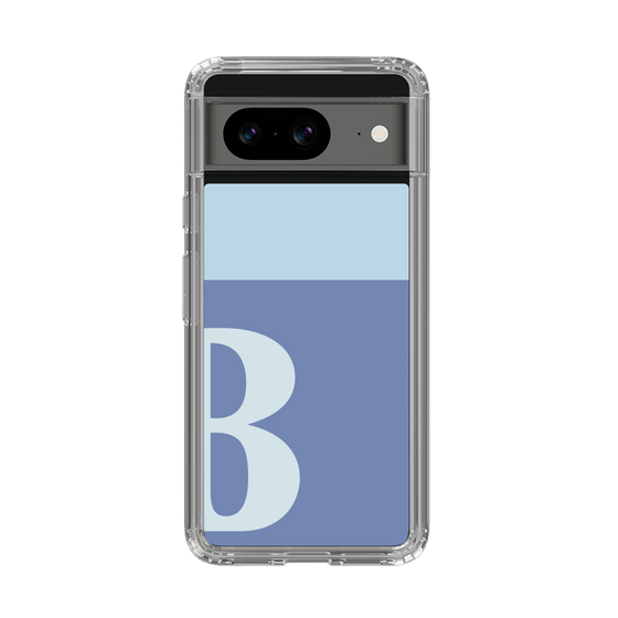 Slim Protection Case［ Original - initial two tone - B blue ］