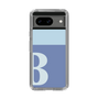 Slim Protection Case［ Original - initial two tone - B blue ］