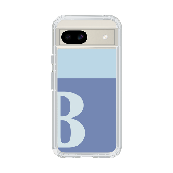 Slim Protection Case［ Original - initial two tone - B blue ］