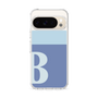 Slim Protection Case［ Original - initial two tone - B blue ］