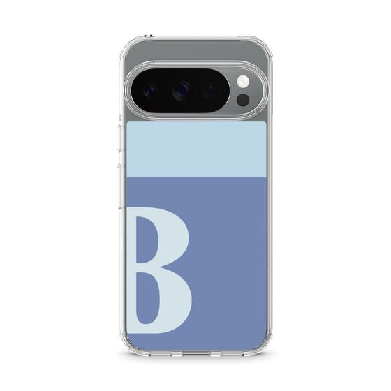 Slim Protection Case［ Original - initial two tone - B blue ］