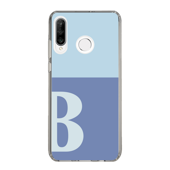 Slim Protection Case［ Original - initial two tone - B blue ］