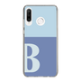 Slim Protection Case［ Original - initial two tone - B blue ］