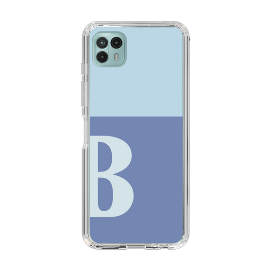 Slim Protection Case［ Original - initial two tone - B blue ］