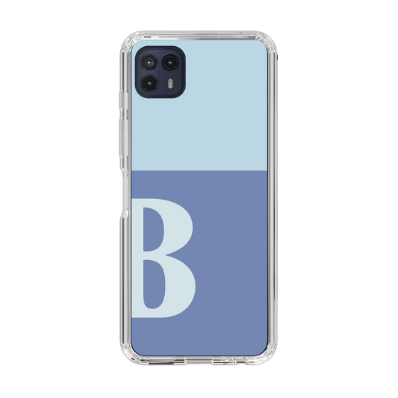 Slim Protection Case［ Original - initial two tone - B blue ］