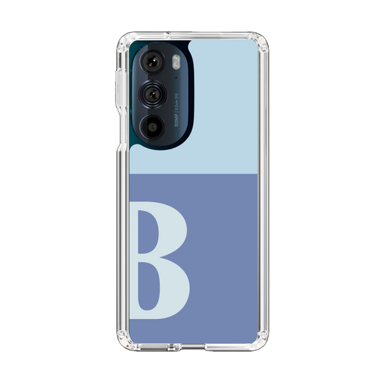 Slim Protection Case［ Original - initial two tone - B blue ］