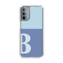 Slim Protection Case［ Original - initial two tone - B blue ］