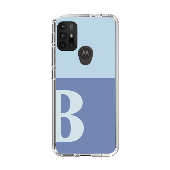 Slim Protection Case［ Original - initial two tone - B blue ］
