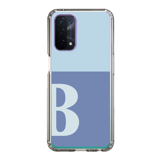 Slim Protection Case［ Original - initial two tone - B blue ］