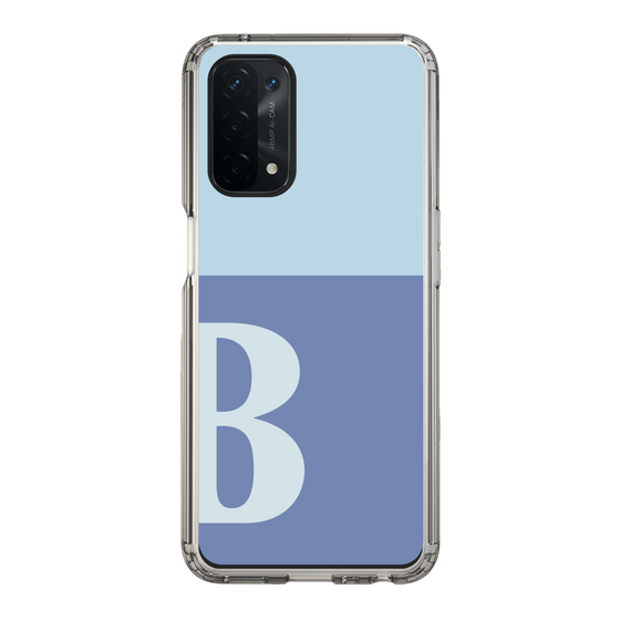 Slim Protection Case［ Original - initial two tone - B blue ］