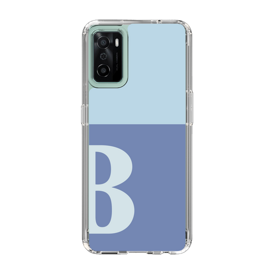 Slim Protection Case［ Original - initial two tone - B blue ］
