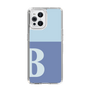 Slim Protection Case［ Original - initial two tone - B blue ］
