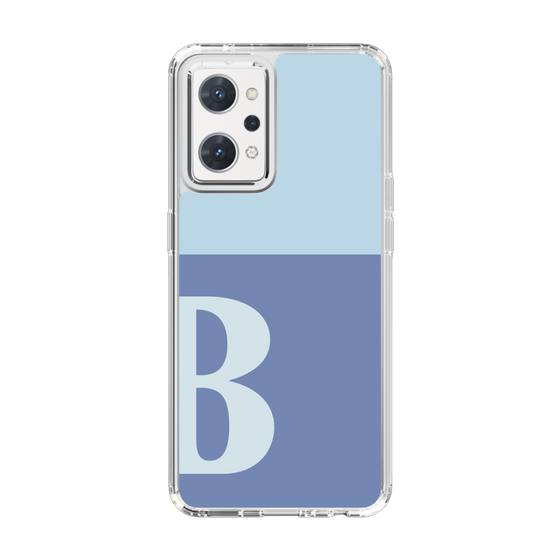 Slim Protection Case［ Original - initial two tone - B blue ］