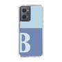 Slim Protection Case［ Original - initial two tone - B blue ］