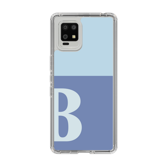 Slim Protection Case［ Original - initial two tone - B blue ］