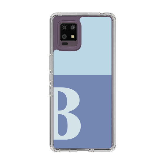 Slim Protection Case［ Original - initial two tone - B blue ］