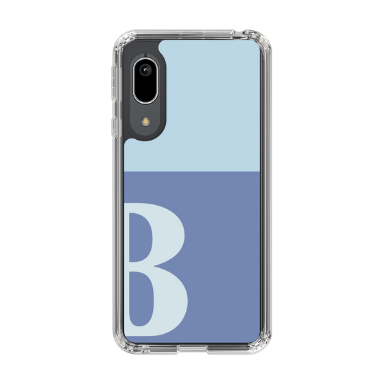 Slim Protection Case［ Original - initial two tone - B blue ］