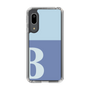 Slim Protection Case［ Original - initial two tone - B blue ］