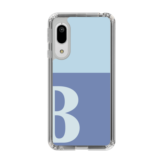 Slim Protection Case［ Original - initial two tone - B blue ］